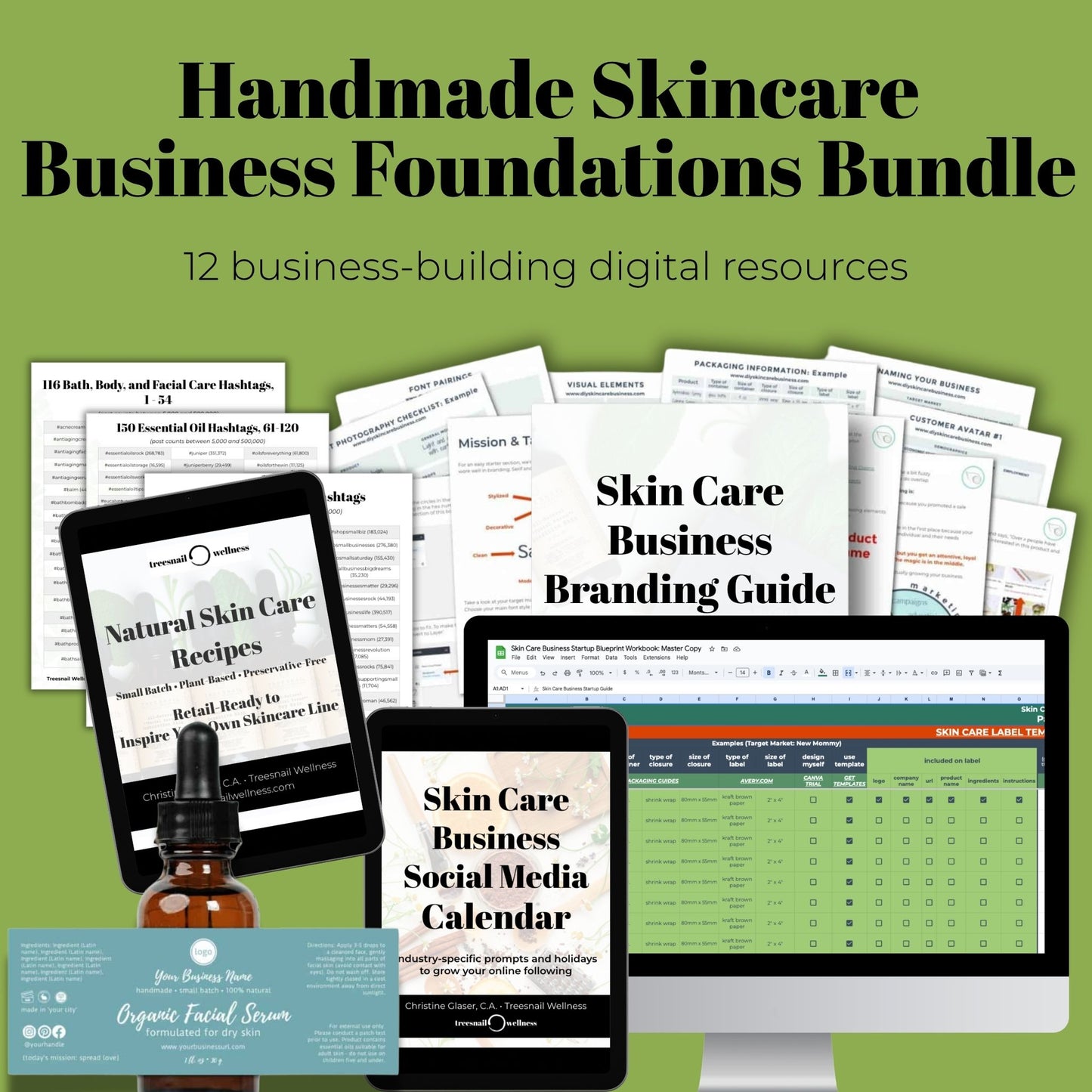 Handmade Skincare Business Foundations Bundle