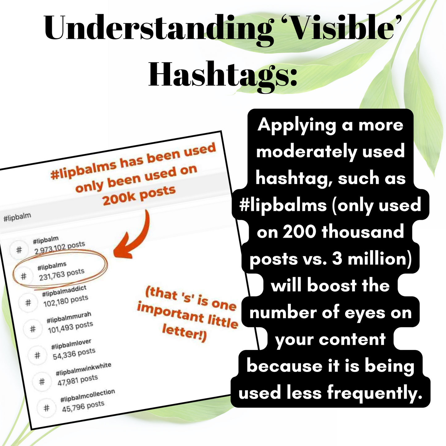Skincare Business Instagram Hashtag Pack (PDF Download)