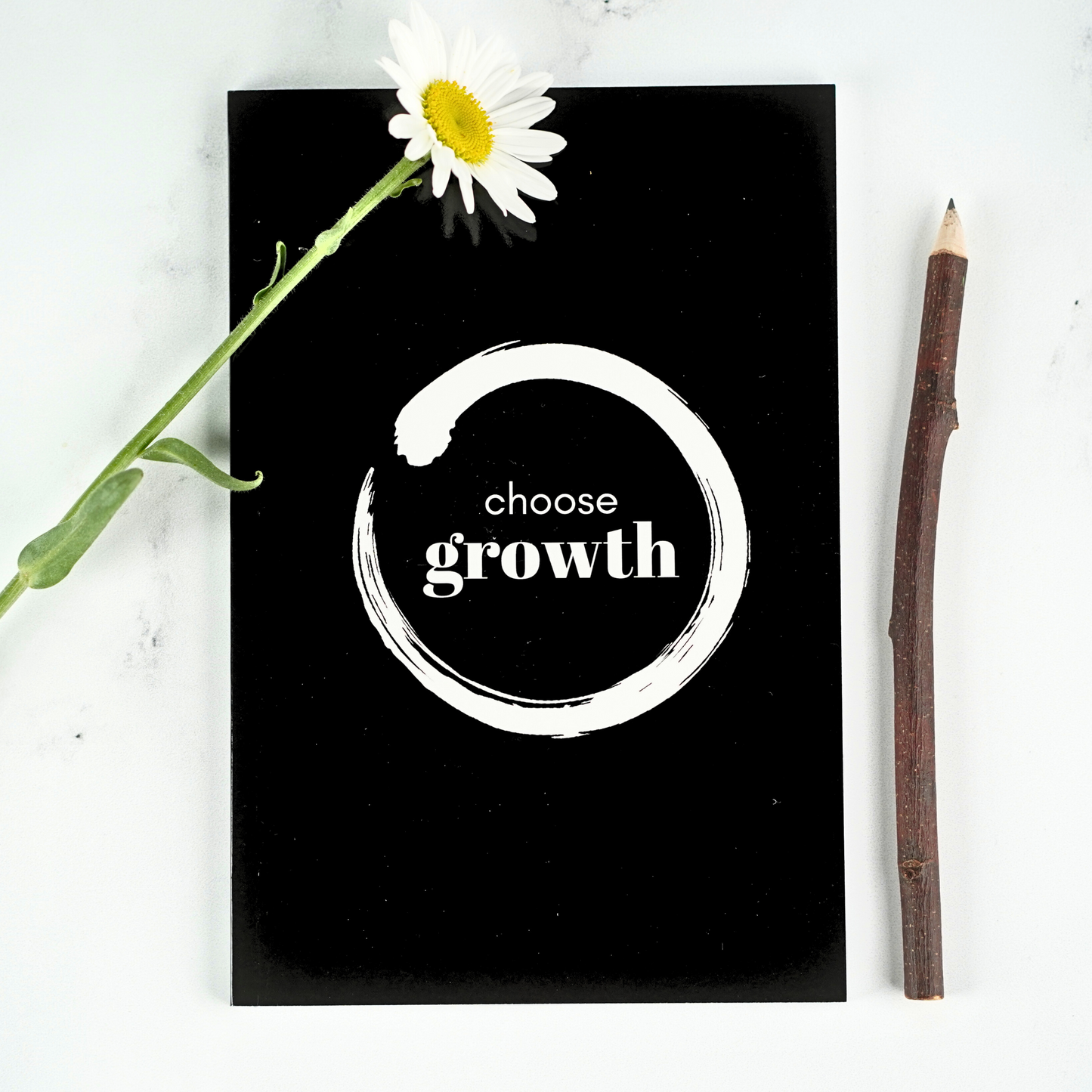 Choose Growth Affirmation Notebook by Treesnail Wellness