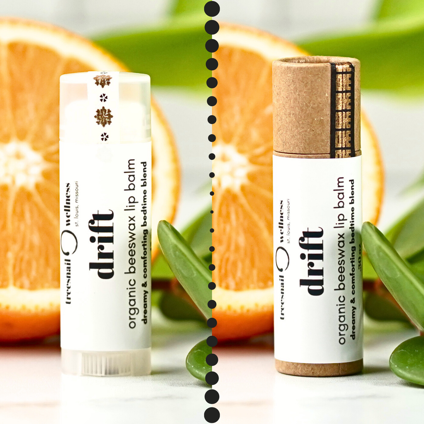 Drift Organic Beeswax Lip Balm by Treesnail Wellness