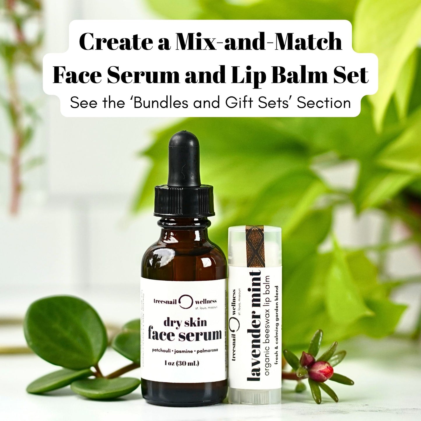 This is also available in the Mix and Match All-Natural Facial Serum and Lip Balm Set.