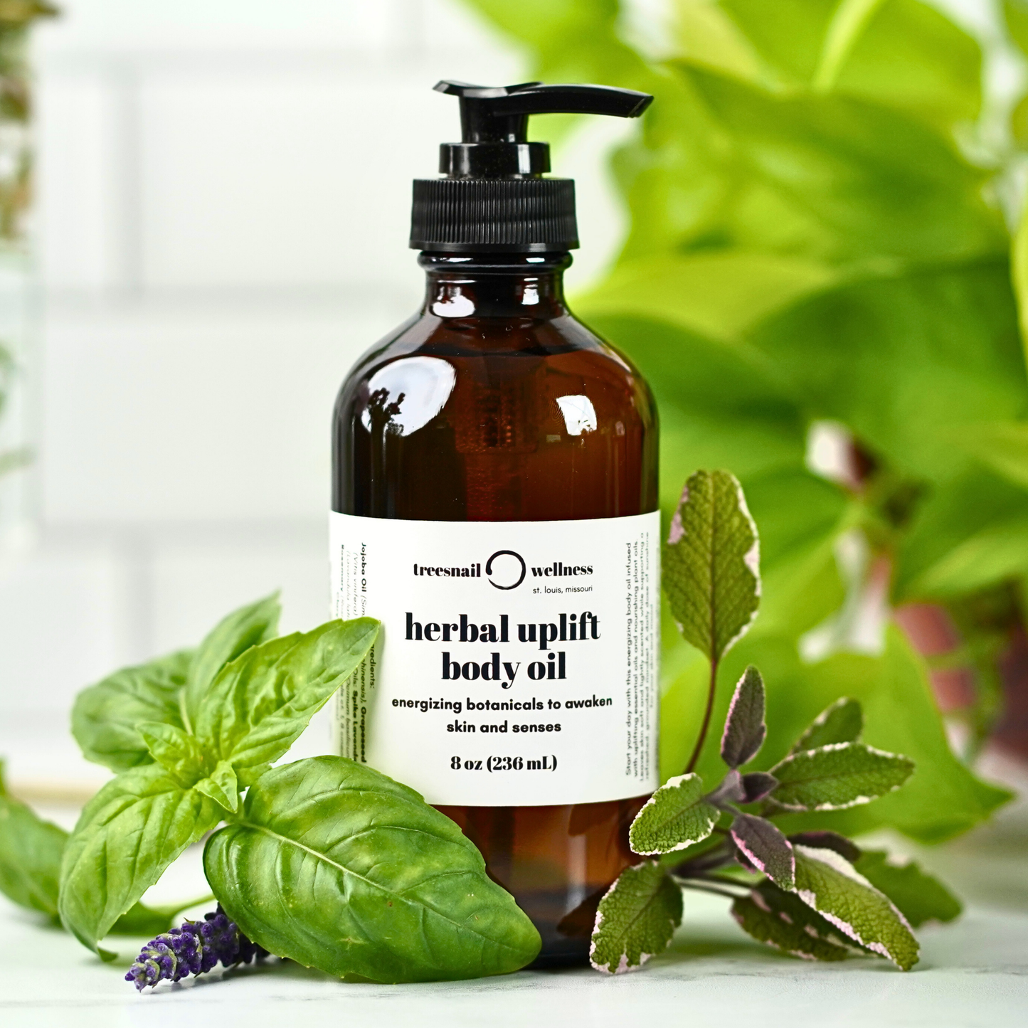 Herbal Uplift Body Oil by Treesnail Wellness