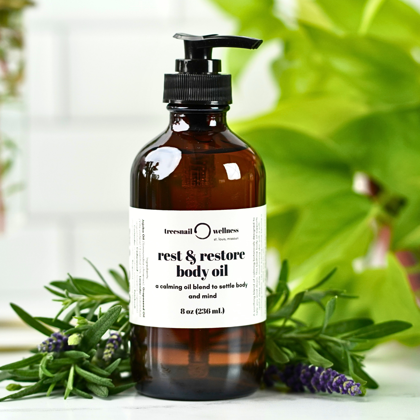 Rest and Restore Body Oil by Treesnail Wellness