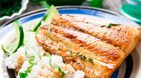 Chili Lime Baked Trout