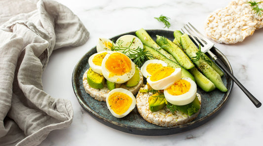 Hard Boiled Egg and Avocado Bowl