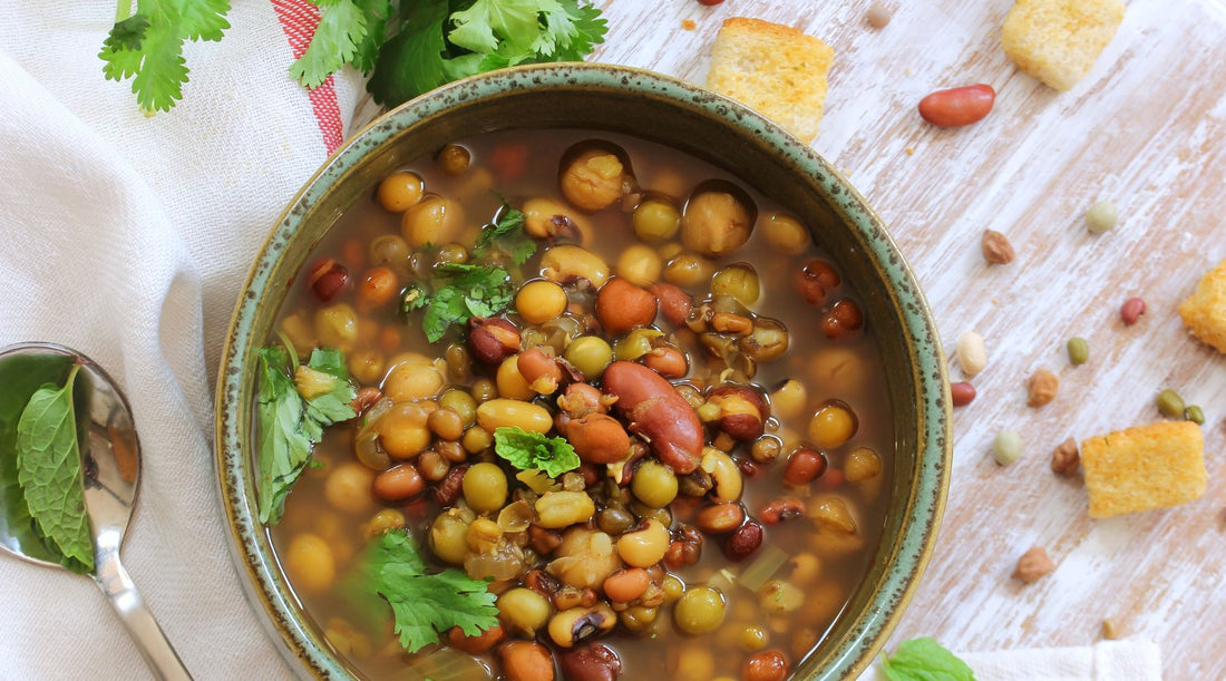 Vegan Bean and Lentil Stew (Gluten-Free)