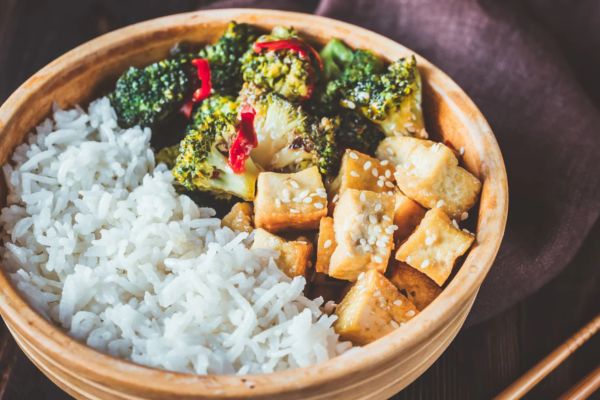 Crispy Baked Sesame Tofu Recipe (for Oily Skin)