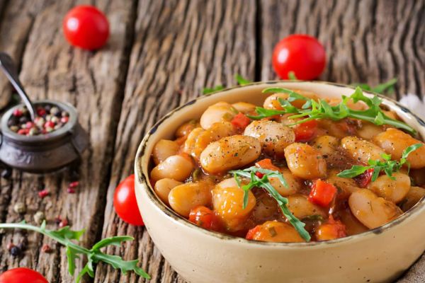 Greek-Style Roasted White Beans Recipe (for Dry Skin)