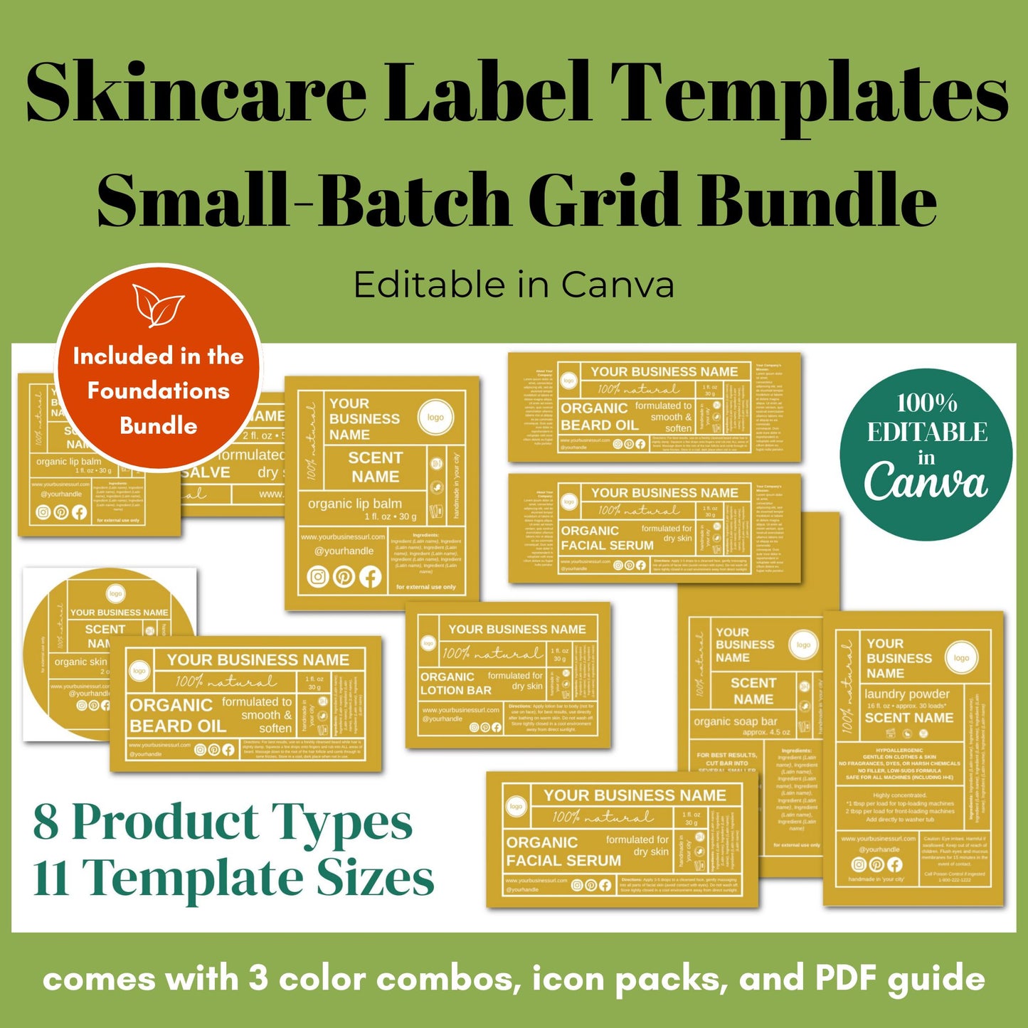 Handmade Skincare Business Foundations Bundle
