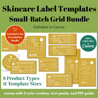 Handmade Skincare Business Foundations Bundle