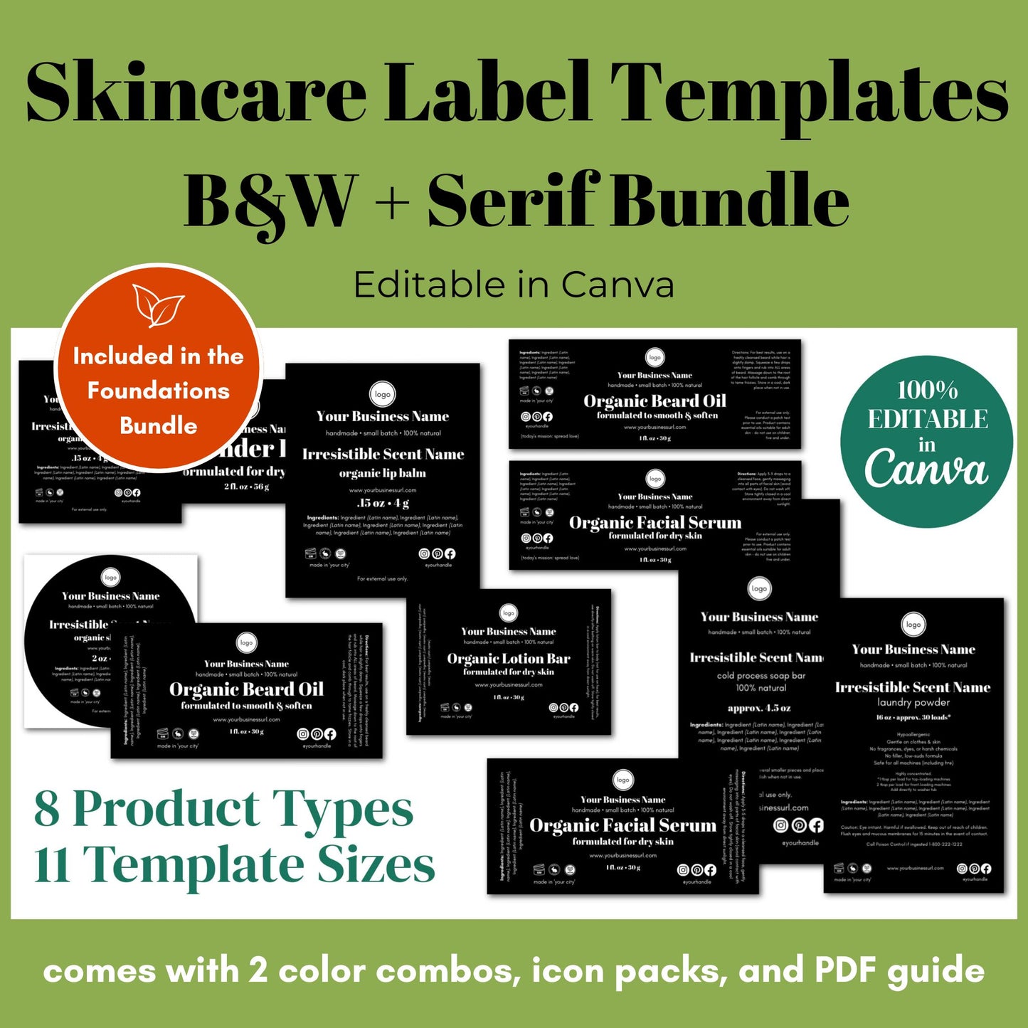 Handmade Skincare Business Foundations Bundle