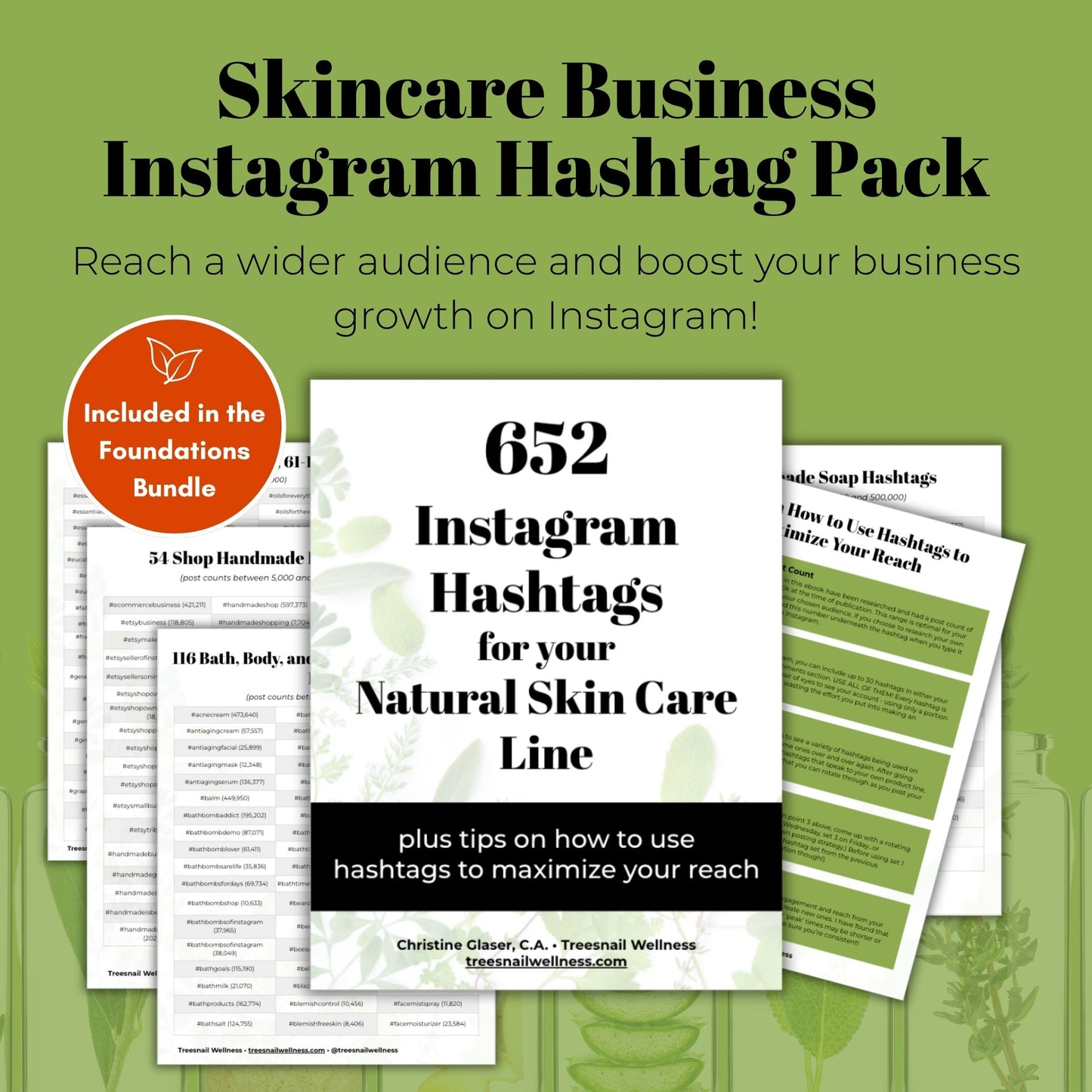 Handmade Skincare Business Foundations Bundle