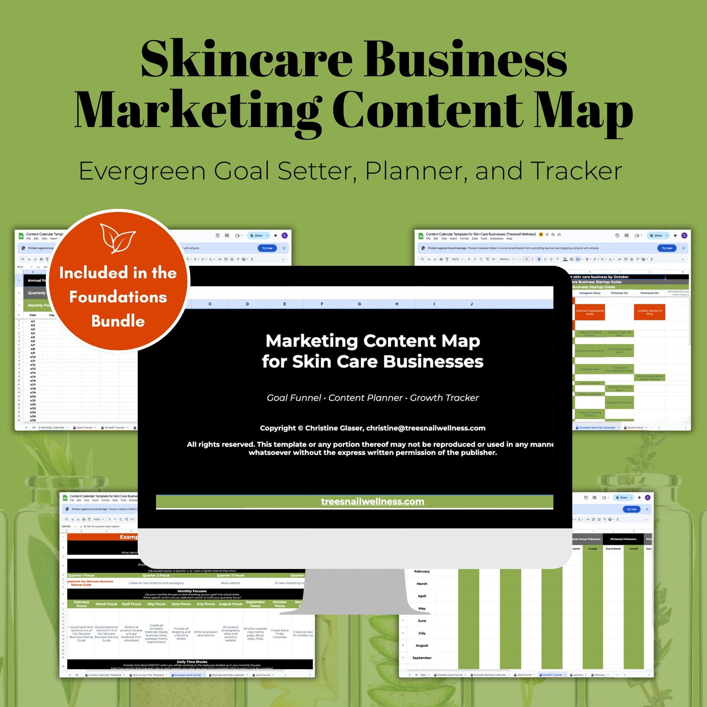 Handmade Skincare Business Foundations Bundle