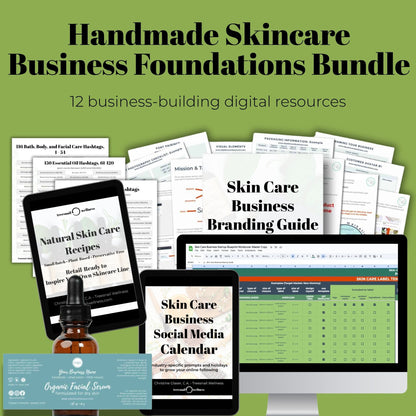 Handmade Skincare Business Foundations Bundle