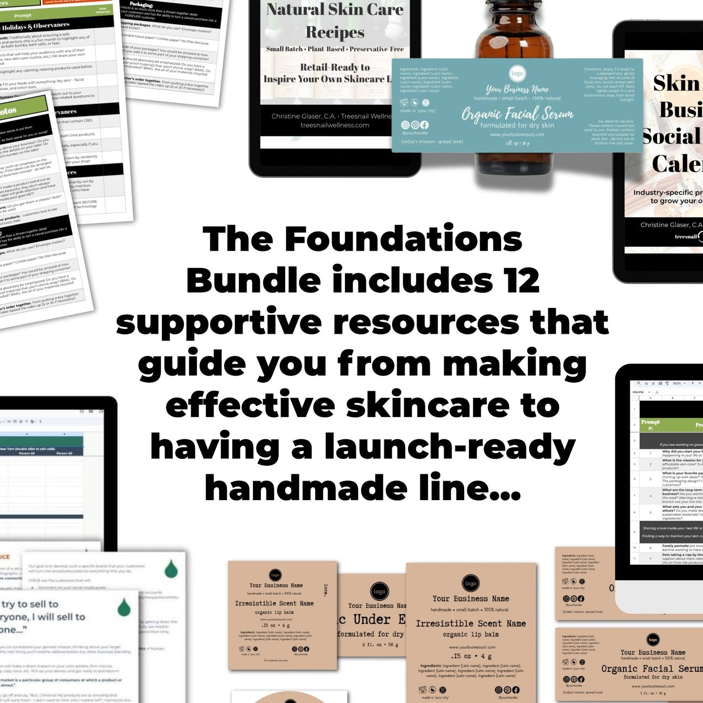 Handmade Skincare Business Foundations Bundle