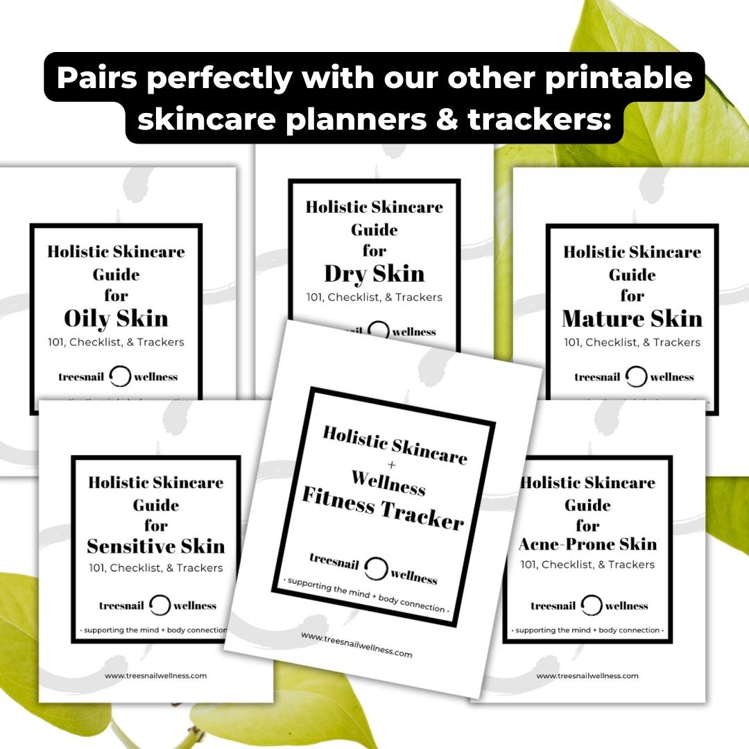 Holistic Skincare Meal Planner (Printable PDF)