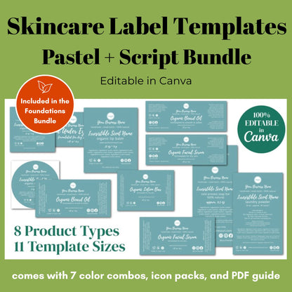 Handmade Skincare Business Foundations Bundle