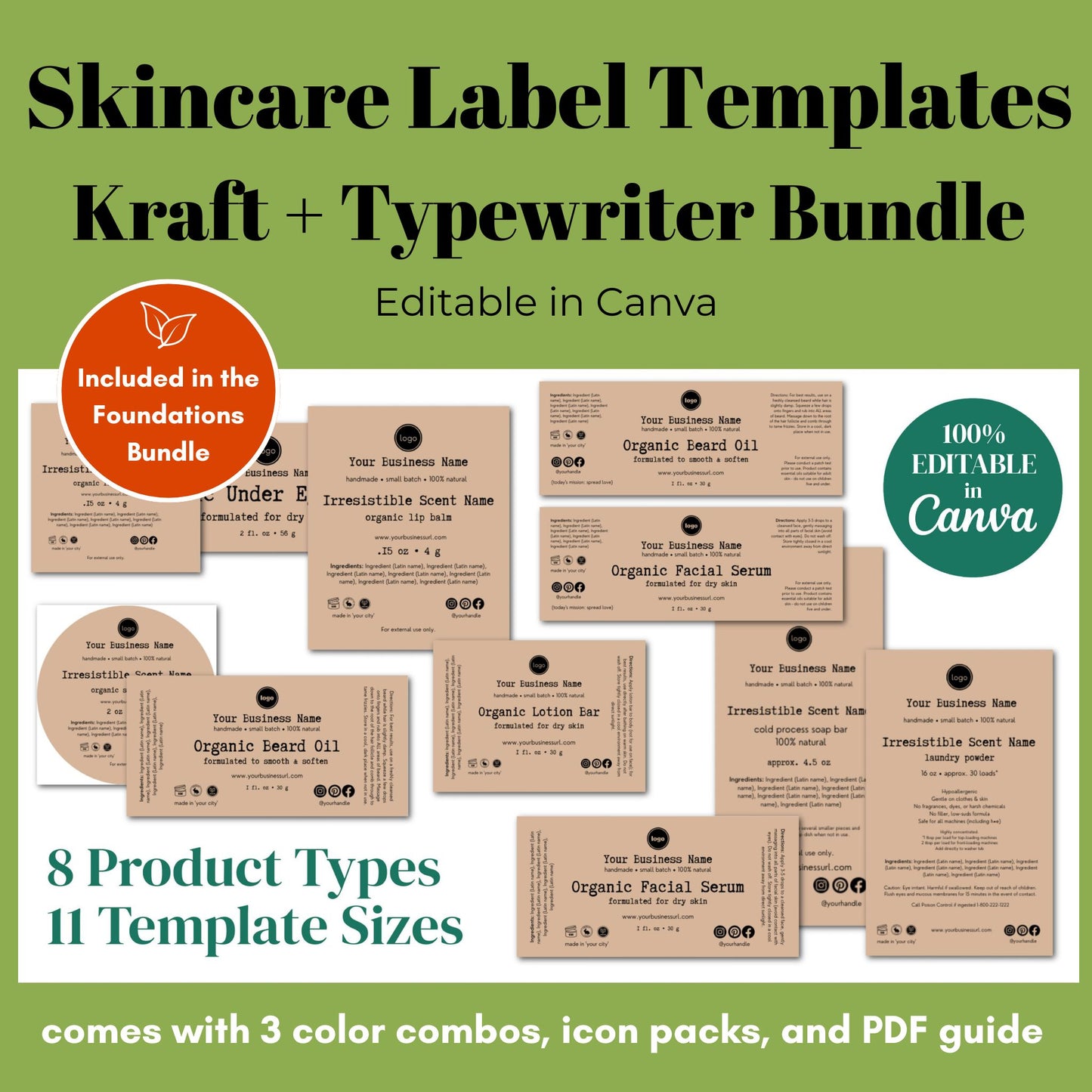 Handmade Skincare Business Foundations Bundle