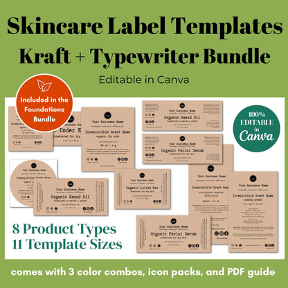 Handmade Skincare Business Foundations Bundle