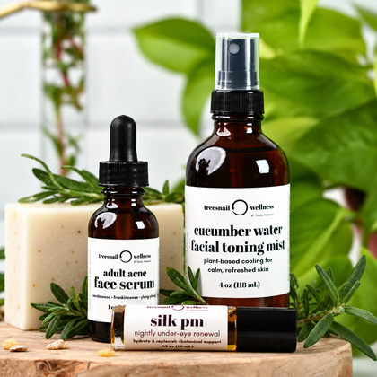 Acne-Prone Natural Skincare Bundle (4-Step Routine)
