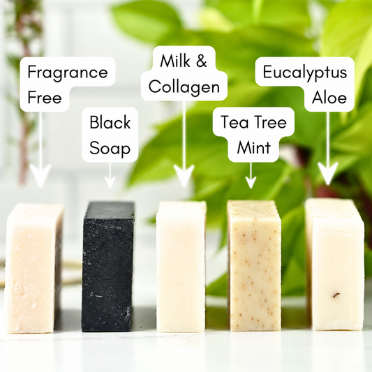 Bar Soap Bundle (Five-Bar Variety Set)