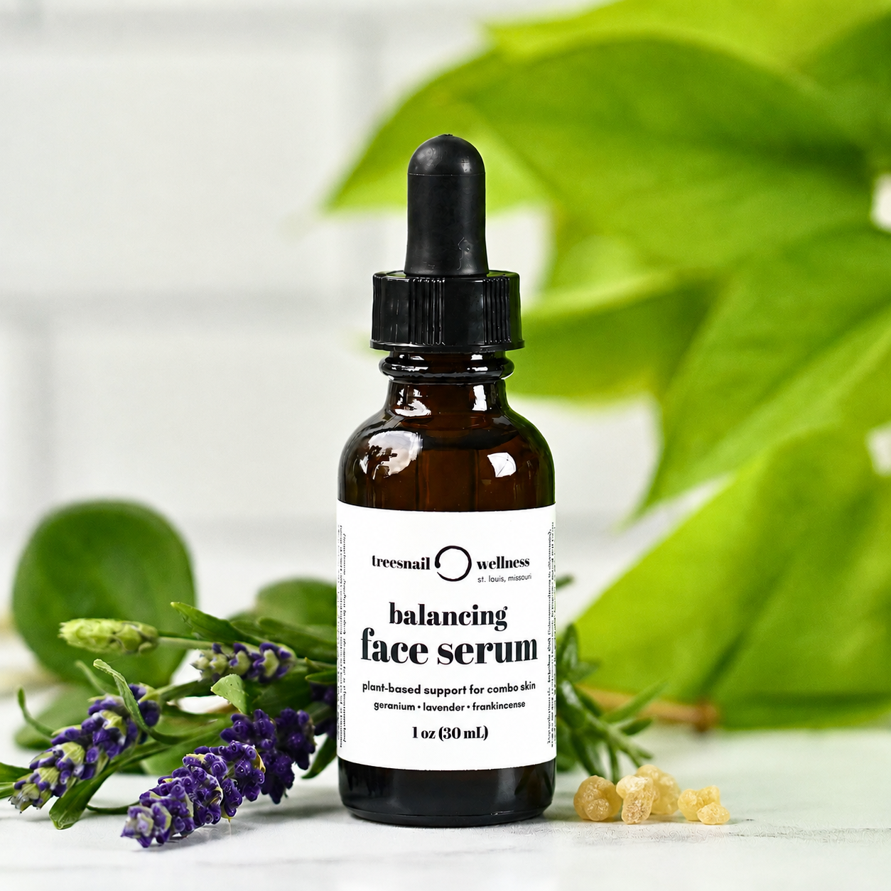 Balancing Face Serum – Natural Botanical Oil for Combination Skin