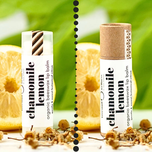 Treesnail Wellness Chamomile Lemon Organic Beeswax Lip Balm
