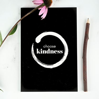 The Choose Kindness Affirmation Notebook by Treesnail Wellness