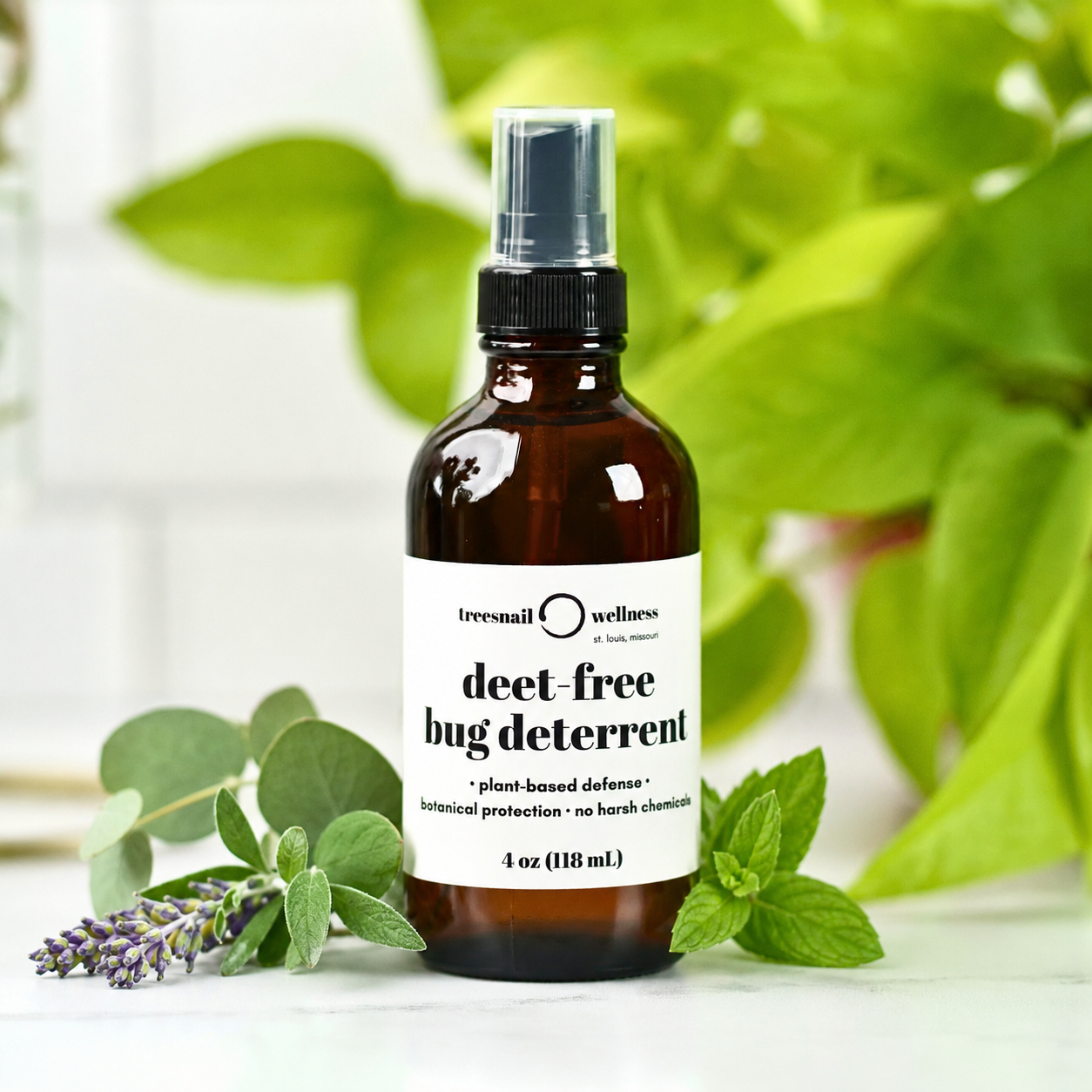 Natural Bug Deterrent Spray – DEET-Free and Plant-Based Defense