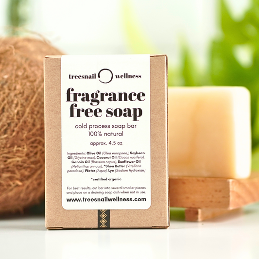 Fragrance Free Soap Bar (Olive Oil + Shea)