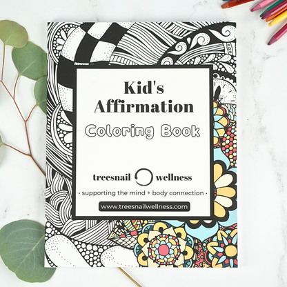 Affirmation Coloring Book for Kids (Softcover)