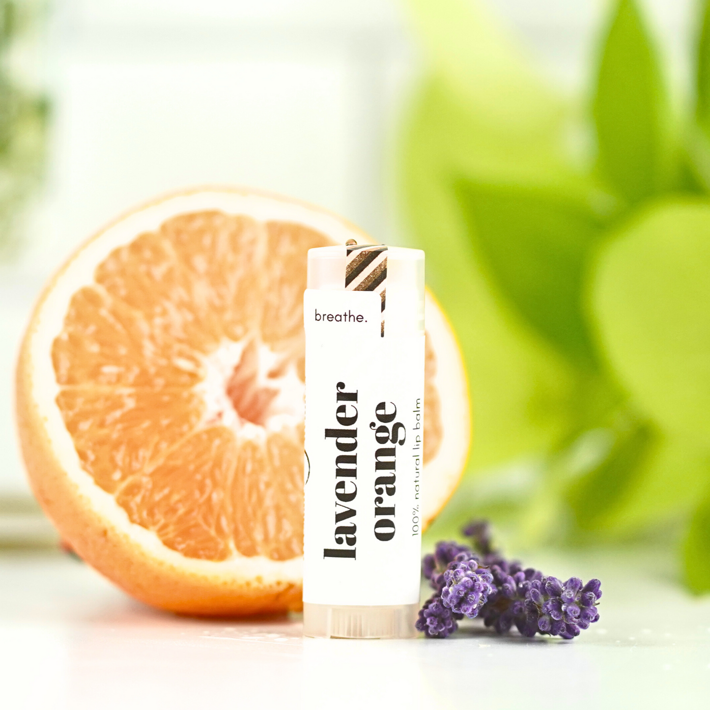 Lavender Orange Natural Lip Balm