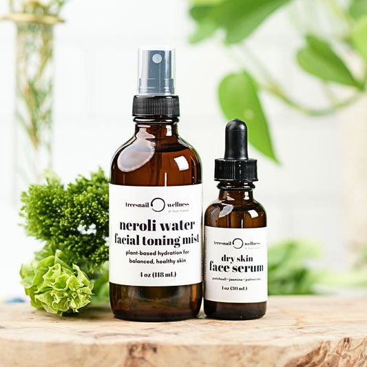 Build Your Own Natural Skincare Set – Hydrosol + Face Serum Duo