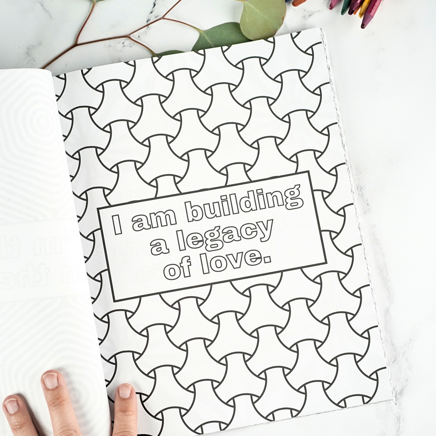 Affirmation Coloring Book for Parents (Softcover)