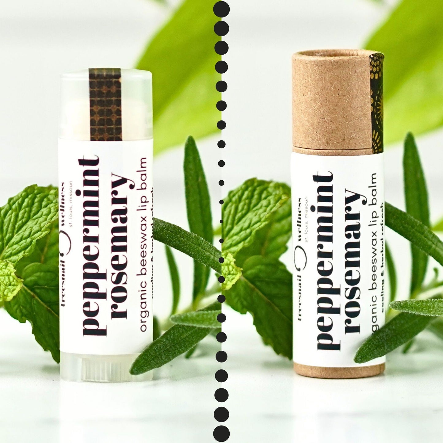 Treesnail Wellness Peppermint Rosemary Organic Lip Balm