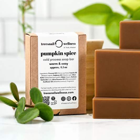Pumpkin Spice Soap Bar (Warm + Seasonal)