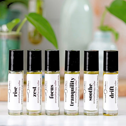 Aromatherapy Roller Set of 6— Complete Daily Support (Wrapped)
