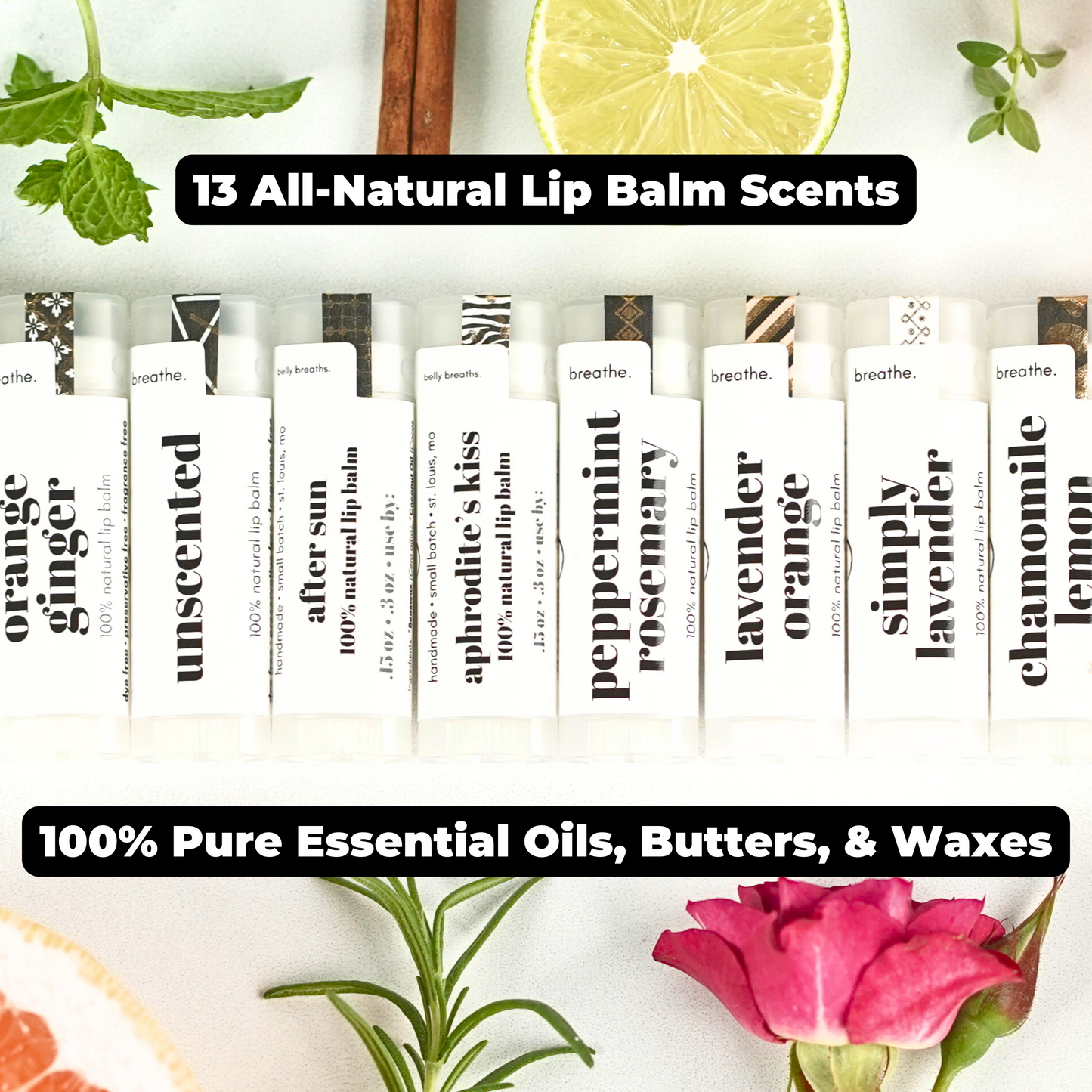 Bulk Natural Lip Balm Sets