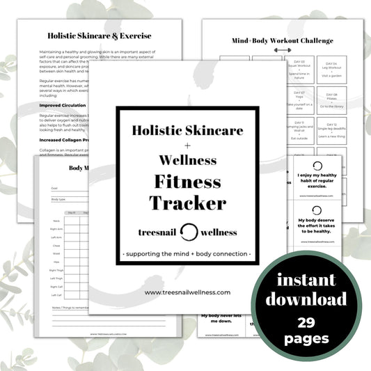 Fitness Tracker for Holistic Skincare and Wellness (29 Page PDF Download)