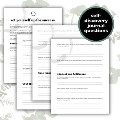 12-Month Wellness Planner, Undated (249 Page PDF Download)